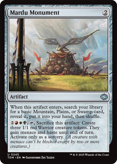 Mardu Monument (245) (Tarkir: Dragonstorm) (TDM)