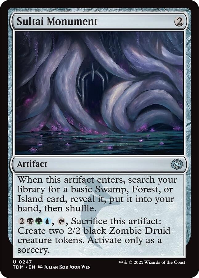 Sultai Monument (247) (Tarkir: Dragonstorm) (TDM)