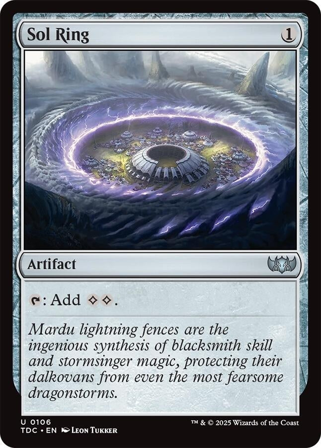 Sol Ring (106) (Commander: Tarkir: Dragonstorm)