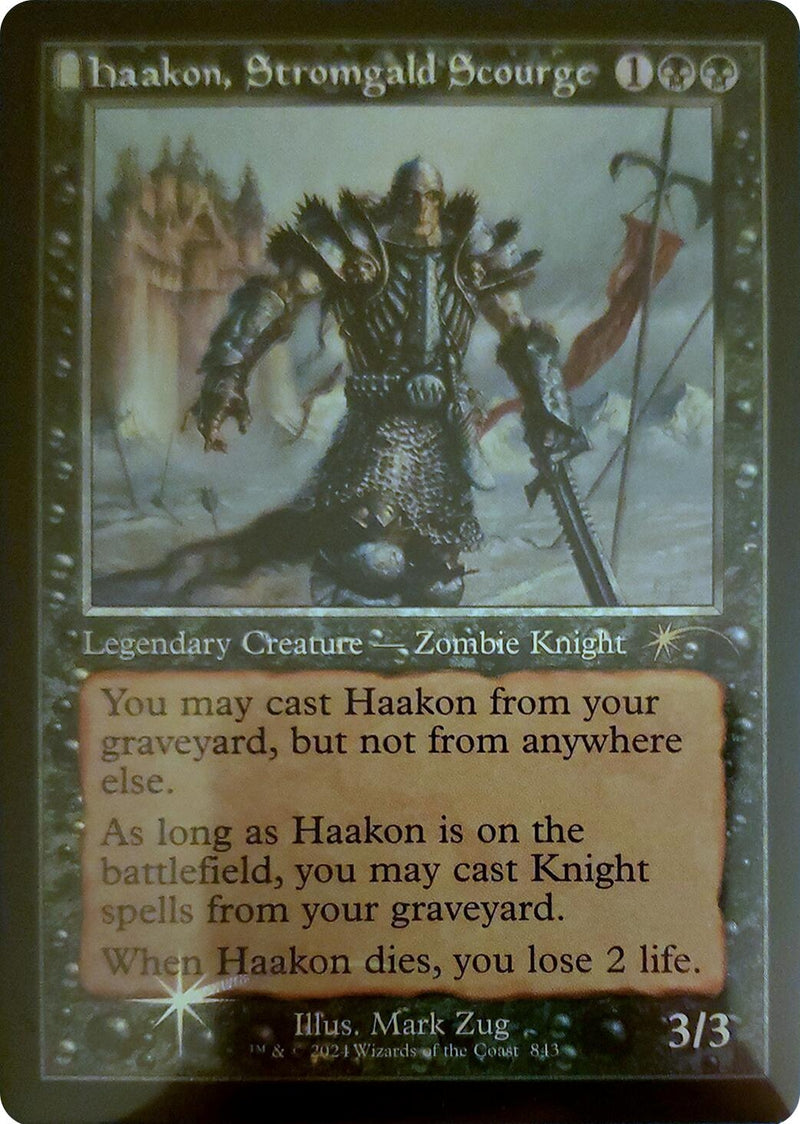 Haakon, Stromgald Scourge (Retro Frame) (843) (Secret Lair Drop Series)