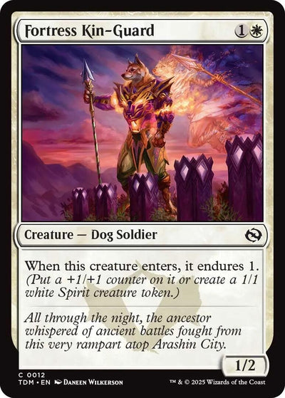 Fortress Kin-Guard (12) (Tarkir: Dragonstorm) (TDM)