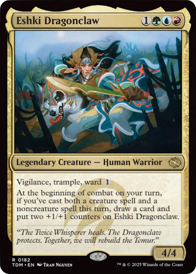 Eshki Dragonclaw (182) (Tarkir: Dragonstorm) (TDM)