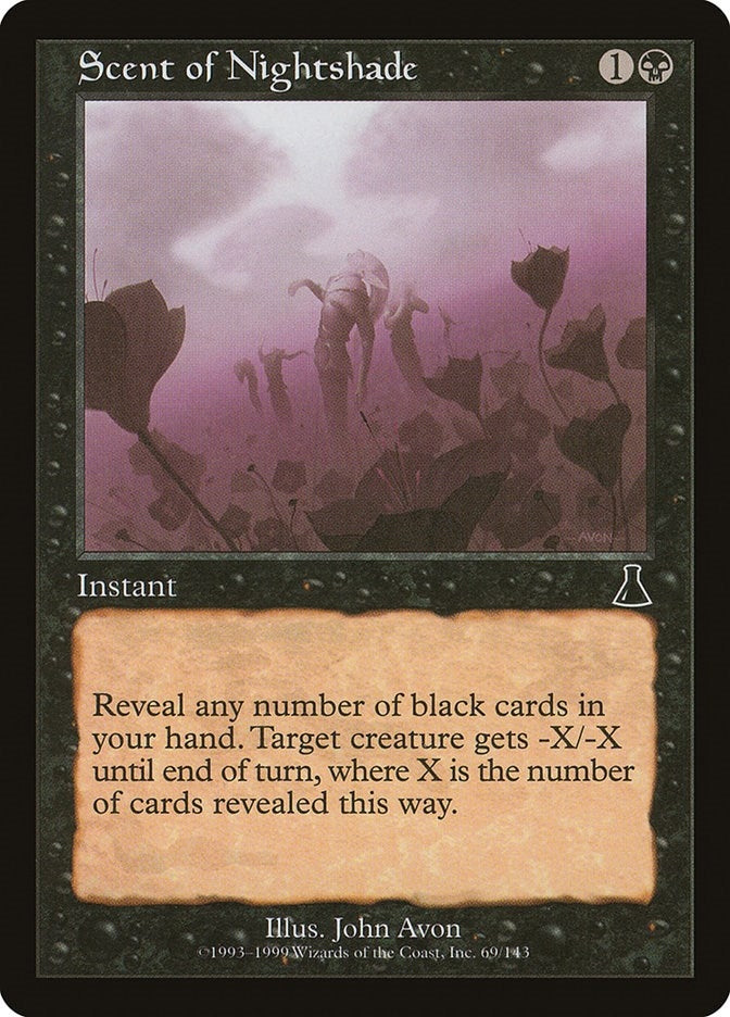 Scent of Nightshade (69) (Urza's Destiny)