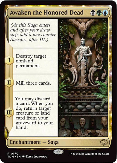 Awaken the Honored Dead (170) (Tarkir: Dragonstorm) (TDM)