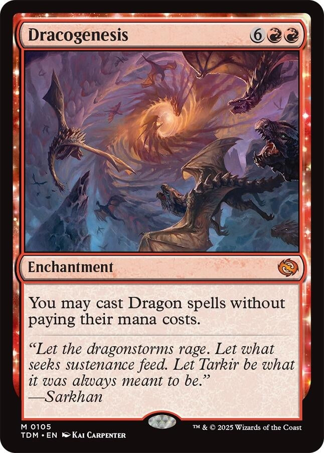 Dracogenesis (105) (Tarkir: Dragonstorm)