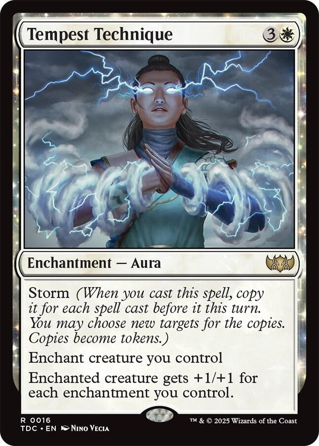 Tempest Technique (16) (Commander: Tarkir: Dragonstorm)