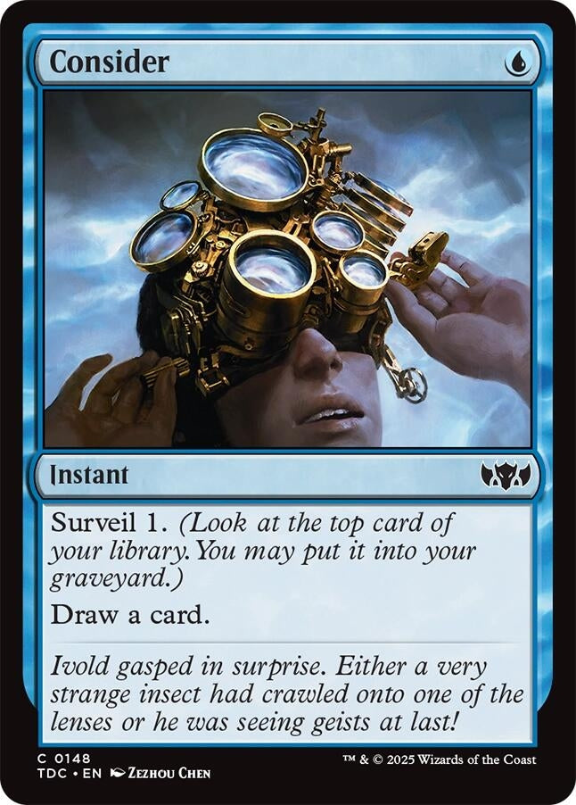 Consider (148) (Commander: Tarkir: Dragonstorm)