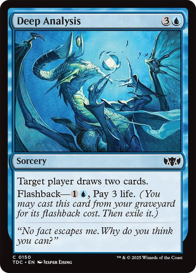 Deep Analysis (150) (Commander: Tarkir: Dragonstorm) (TDC)