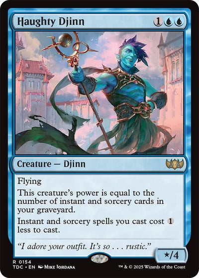 Haughty Djinn (154) (Commander: Tarkir: Dragonstorm) (TDC)