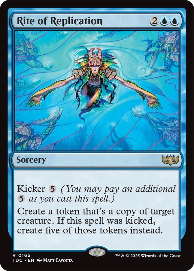 Rite of Replication (165) (Commander: Tarkir: Dragonstorm) (TDC)