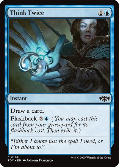 Think Twice (168) (Commander: Tarkir: Dragonstorm) (TDC)