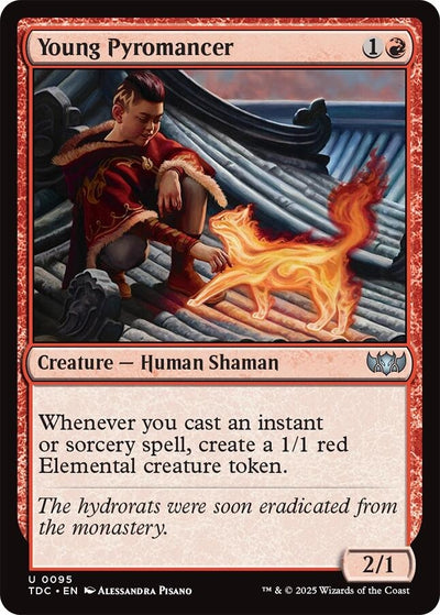 Young Pyromancer (95) (Commander: Tarkir: Dragonstorm) (TDC)