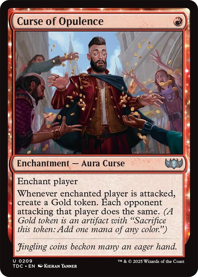 Curse of Opulence (209) (Commander: Tarkir: Dragonstorm) (TDC)