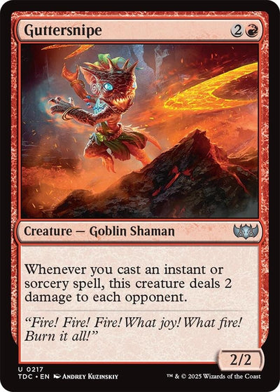 Guttersnipe (217) (Commander: Tarkir: Dragonstorm) (TDC)