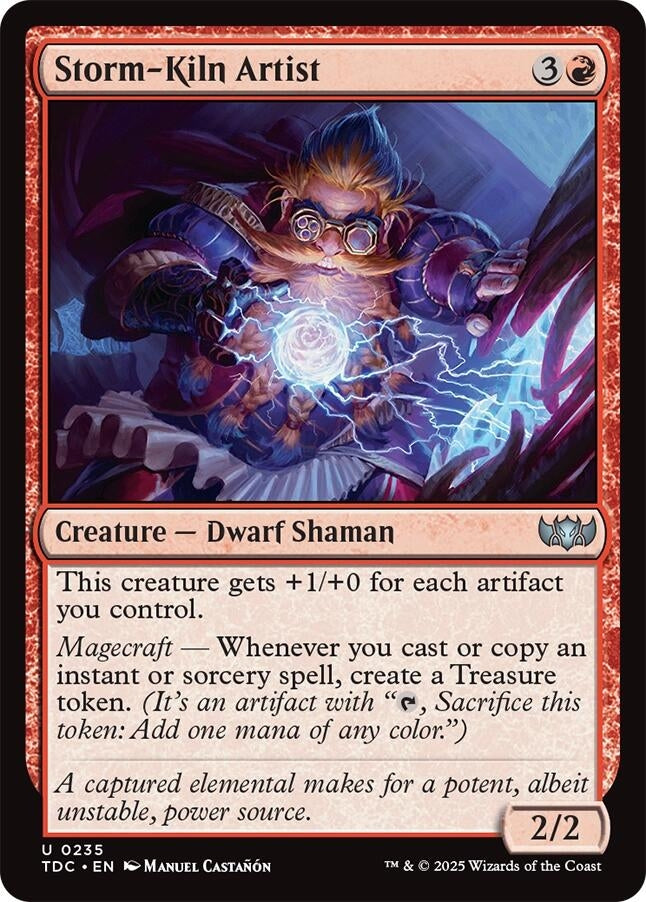 Storm-Kiln Artist (235) (Commander: Tarkir: Dragonstorm)