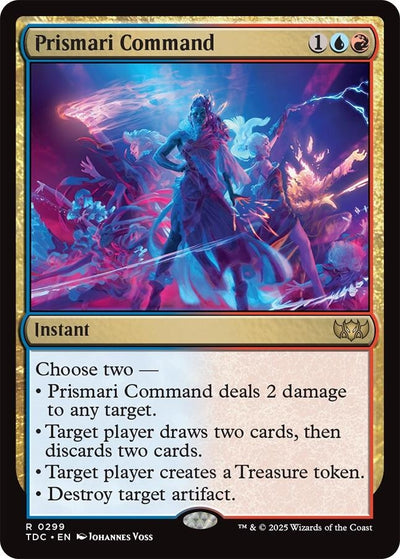 Prismari Command (299) (Commander: Tarkir: Dragonstorm) (TDC)