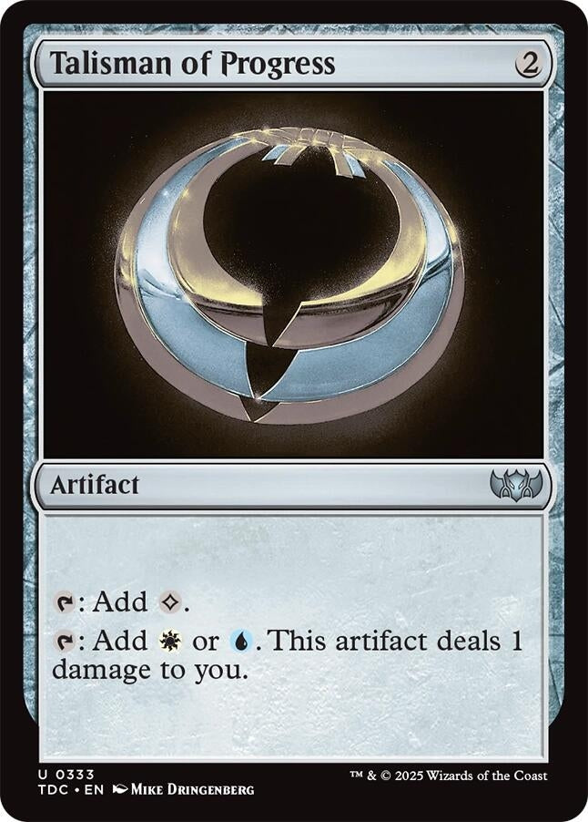 Talisman of Progress (333) (Commander: Tarkir: Dragonstorm) (TDC)