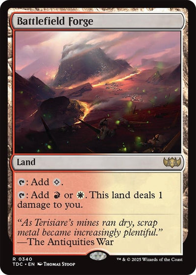 Battlefield Forge (340) (Commander: Tarkir: Dragonstorm) (TDC)
