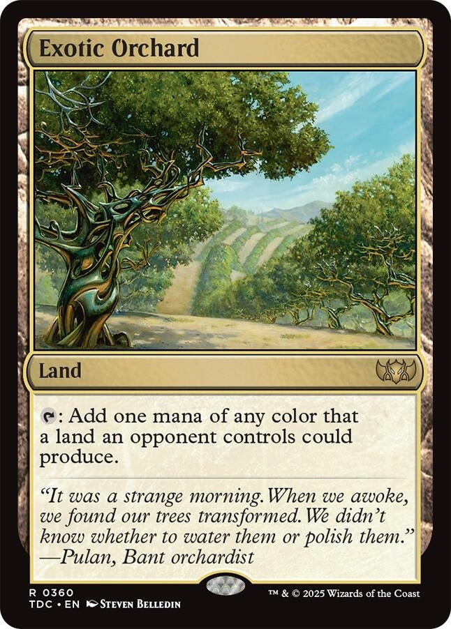 Exotic Orchard (360) (Commander: Tarkir: Dragonstorm)