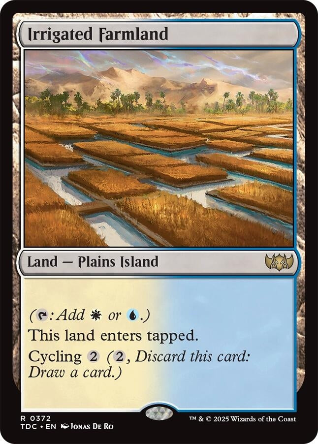Irrigated Farmland (372) (Commander: Tarkir: Dragonstorm)