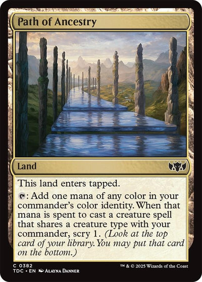 Path of Ancestry (382) (Commander: Tarkir: Dragonstorm) (TDC)