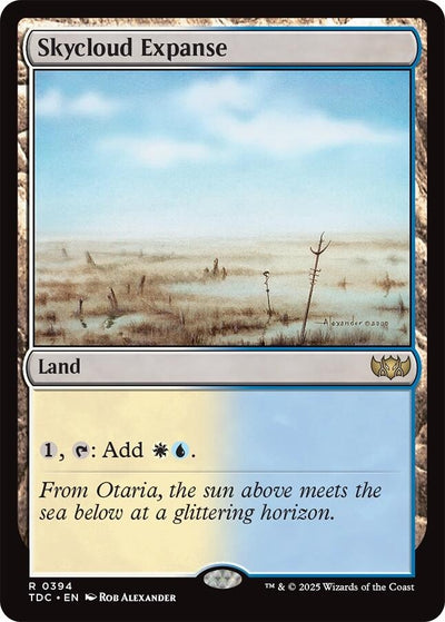 Skycloud Expanse (394) (Commander: Tarkir: Dragonstorm) (TDC)