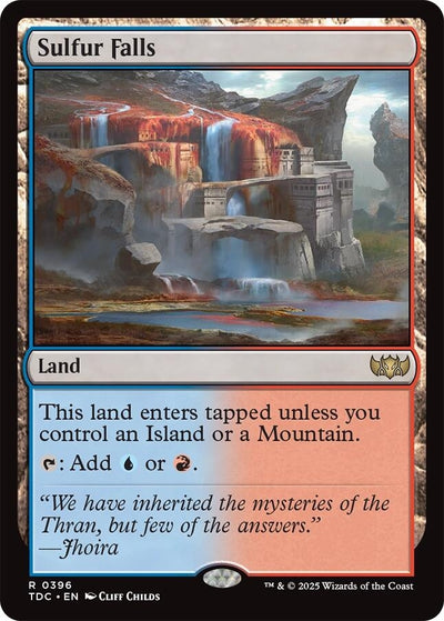 Sulfur Falls (396) (Commander: Tarkir: Dragonstorm) (TDC)