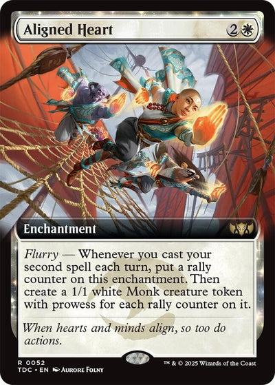 Aligned Heart (Extended Art) (52) (Commander: Tarkir: Dragonstorm) (TDC)