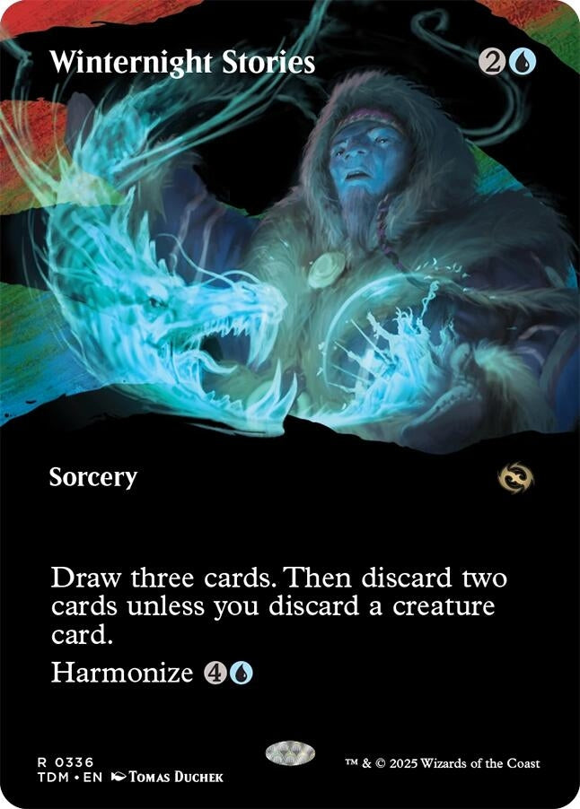 Winternight Stories (Borderless) (336) (Tarkir: Dragonstorm) (TDM)