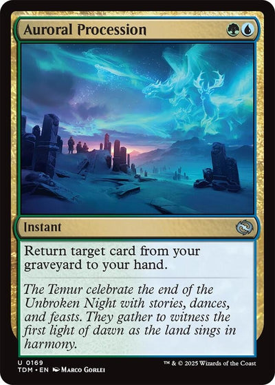 Auroral Procession (169) (Tarkir: Dragonstorm) (TDM)