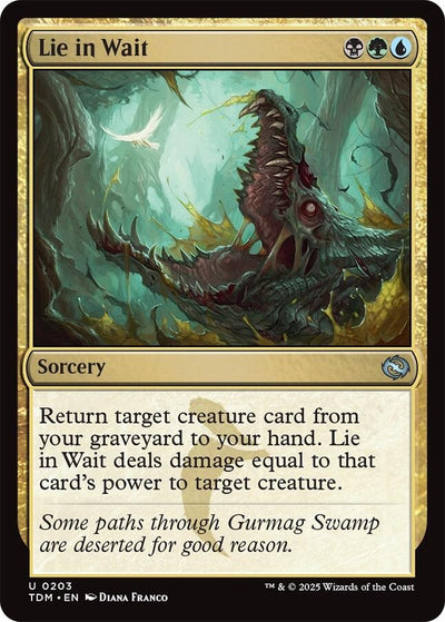 Lie in Wait (203) (Tarkir: Dragonstorm) (TDM)