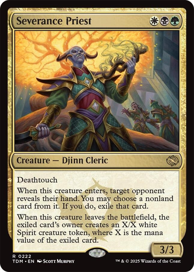 Severance Priest (222) (Tarkir: Dragonstorm) (TDM)