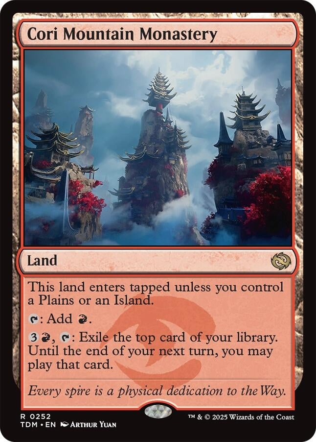 Cori Mountain Monastery (252) (Tarkir: Dragonstorm) (TDM)