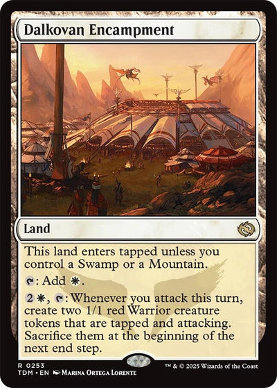 Dalkovan Encampment (253) (Tarkir: Dragonstorm) (TDM)