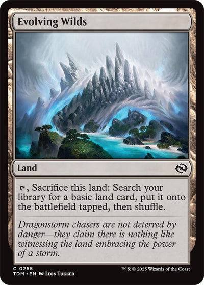 Evolving Wilds (255) (Tarkir: Dragonstorm) (TDM)