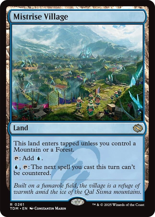Mistrise Village (261) (Tarkir: Dragonstorm)