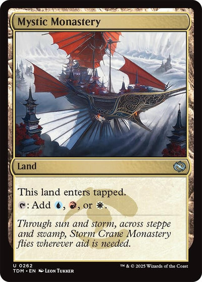 Mystic Monastery (262) (Tarkir: Dragonstorm) (TDM)