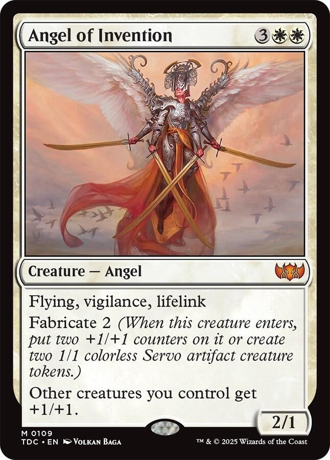 Angel of Invention (109) (Commander: Tarkir: Dragonstorm)