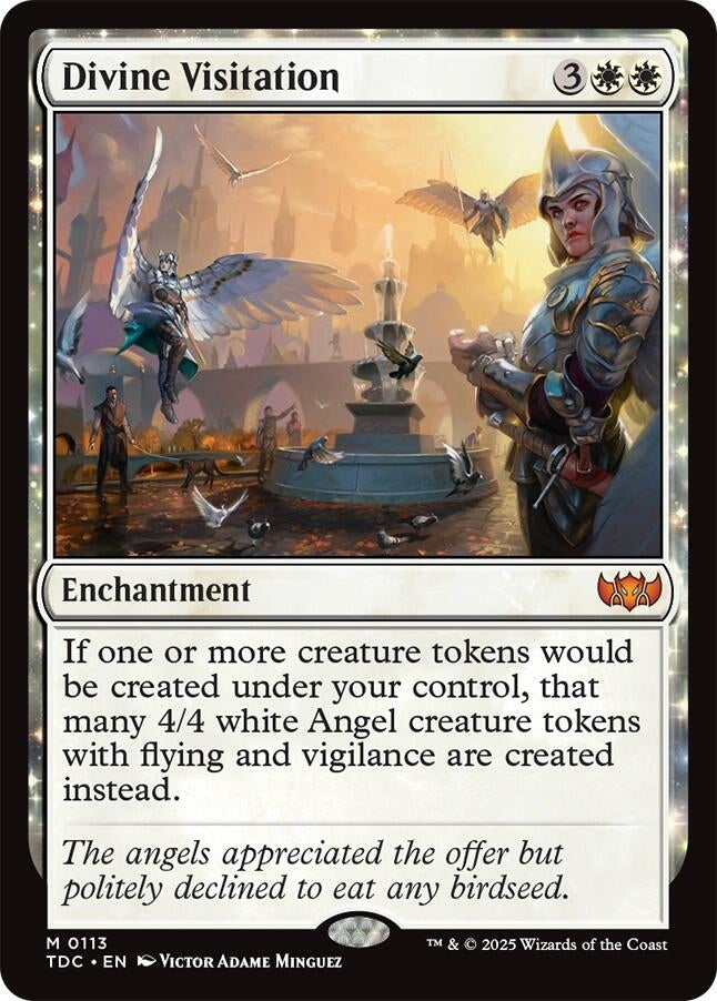 Divine Visitation (113) (Commander: Tarkir: Dragonstorm)