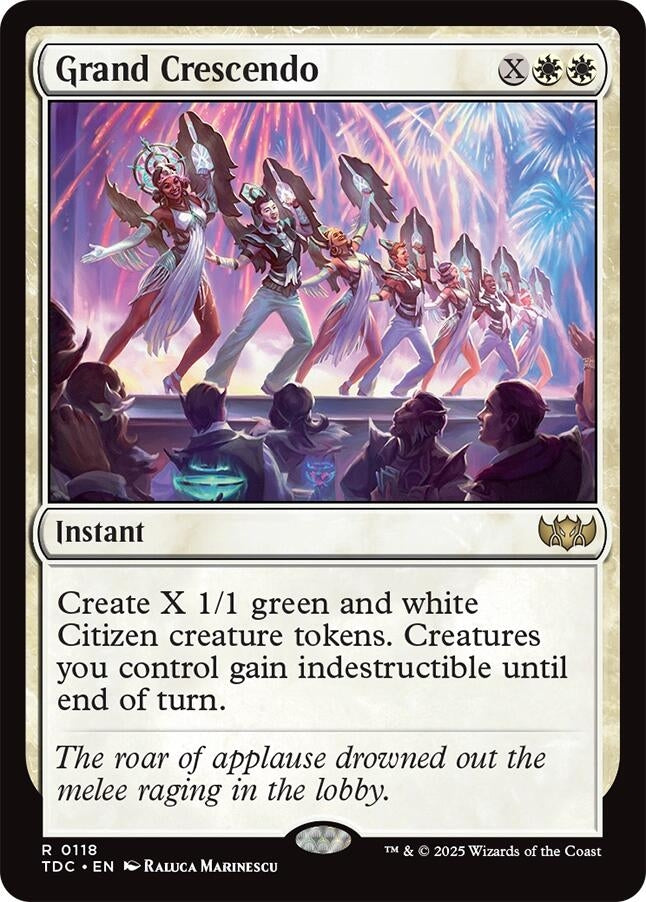 Grand Crescendo (118) (Commander: Tarkir: Dragonstorm)