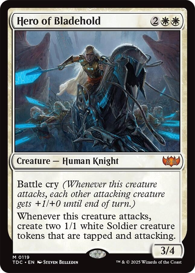 Hero of Bladehold (119) (Commander: Tarkir: Dragonstorm)