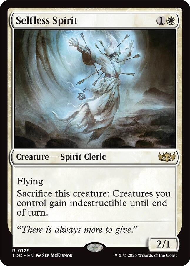Selfless Spirit (129) (Commander: Tarkir: Dragonstorm)