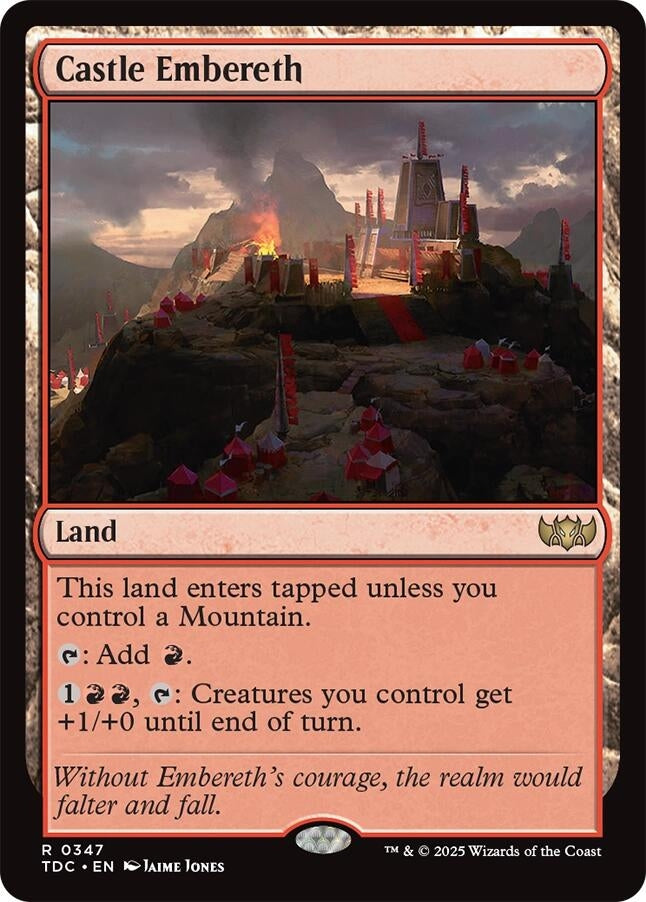 Castle Embereth (347) (Commander: Tarkir: Dragonstorm)