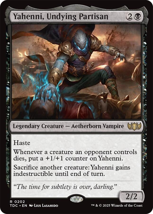 Yahenni, Undying Partisan (202) (Commander: Tarkir: Dragonstorm)