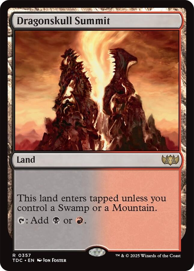 Dragonskull Summit (357) (Commander: Tarkir: Dragonstorm)