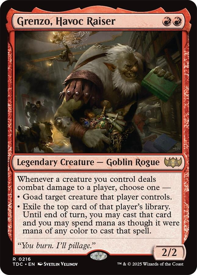 Grenzo, Havoc Raiser (216) (Commander: Tarkir: Dragonstorm)