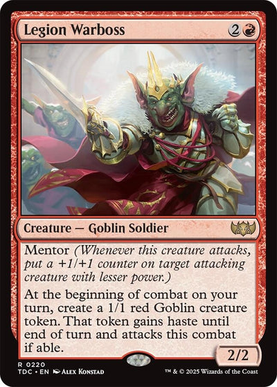 Legion Warboss (220) (Commander: Tarkir: Dragonstorm) (TDC)