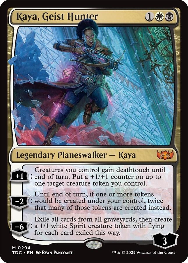 Kaya, Geist Hunter (294) (Commander: Tarkir: Dragonstorm)