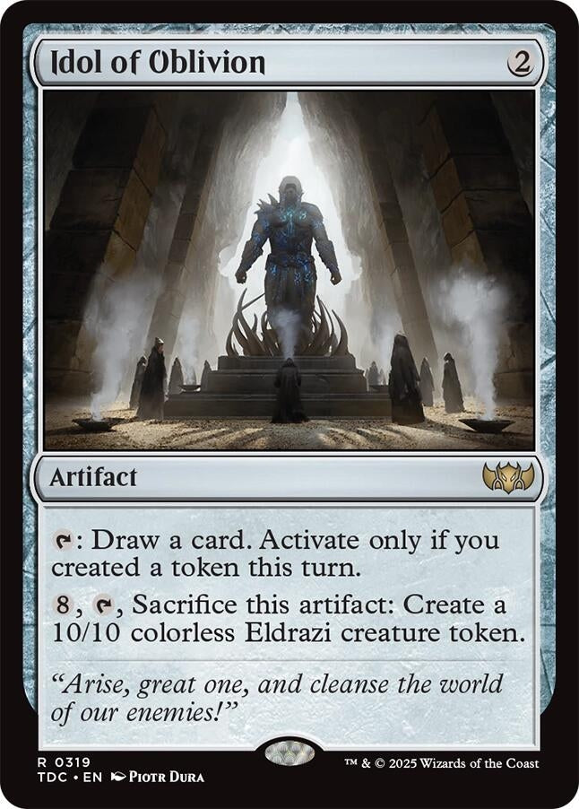Idol of Oblivion (319) (Commander: Tarkir: Dragonstorm)