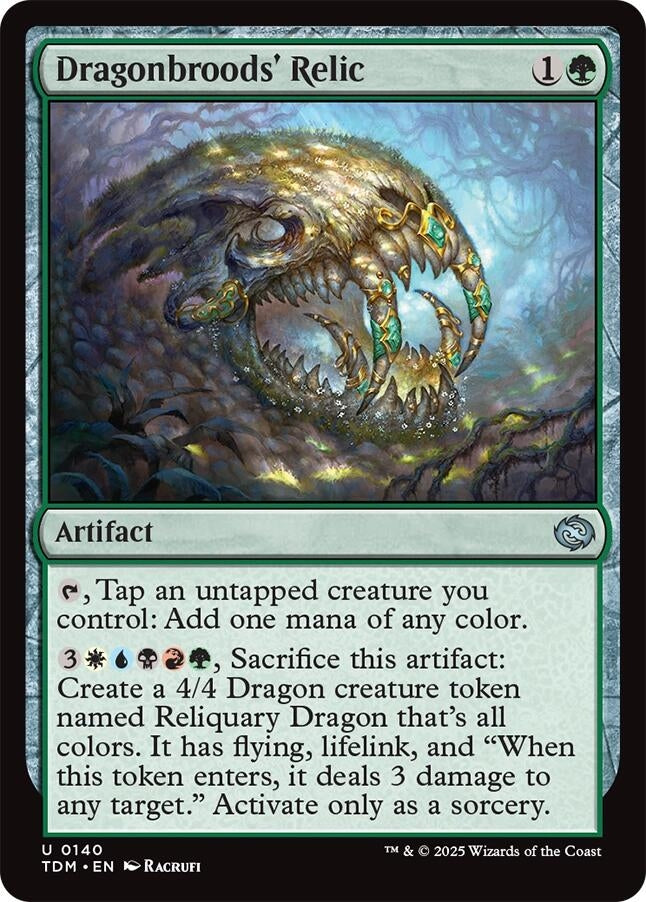 Dragonbroods' Relic (140) (Tarkir: Dragonstorm) (TDM)